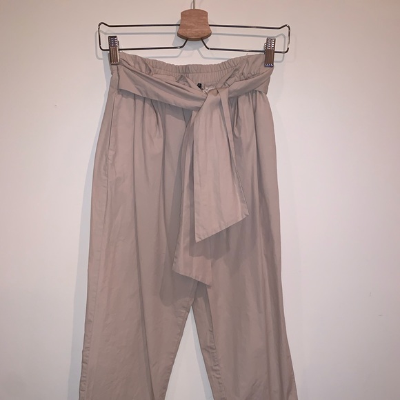 Zara pants high waist beige - Picture 1 of 1